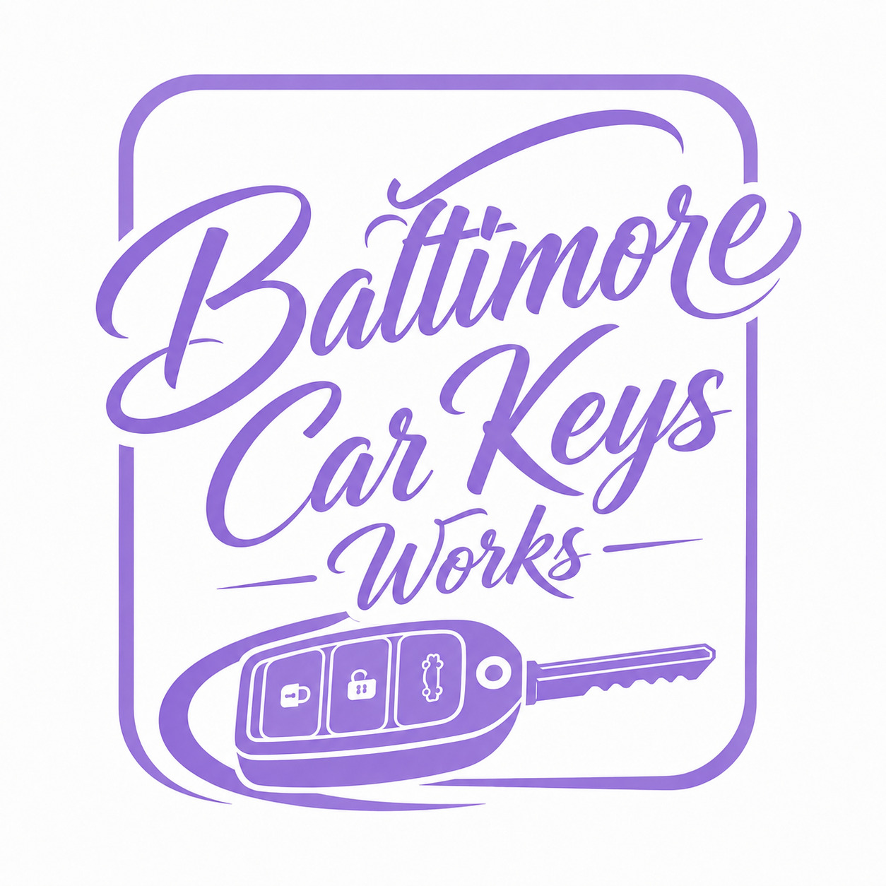 Baltimore Car Keys Works Logo